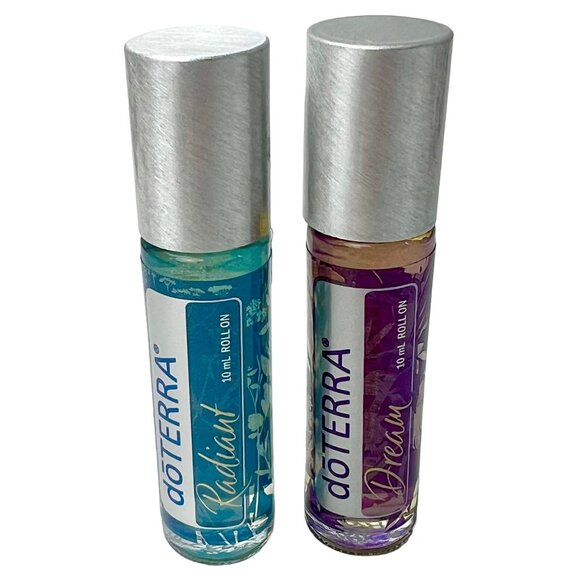 NEW doTERRA Monogram Clutch + 2 Signature Scents Radiant & Dream Touch Rollers - Picture 4 of 13